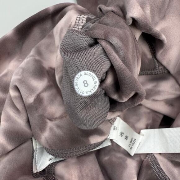 Lululemon Align High-Rise Pant 25" In Diamond Dye Mink Bery Lunar Rock Shadow 8 - Picture 8 of 8